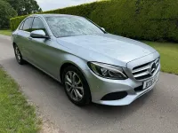 Used Mercedes C220 Premium Plus 170 HP (125 kW) 2016 Silver Sedan