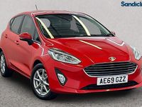 Used Ford Fiesta Zetec 101 HP (74 kW) 2019 Red Hatchback