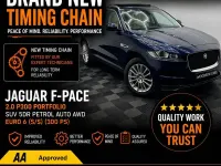 Begagnad Jaguar F-Pace Portfolio 300 HK (220 kW) 2017 Blå SUV