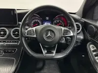 Used Mercedes C220 AMG line 170 HP (125 kW) 2018 Silver Sedan