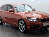 Used BMW 116 Sport Line 116 HP (85 kW) 2015 Orange Hatchback