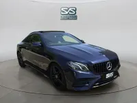 Used Mercedes E220 AMG Line Premium 194 HP (142 kW) 2017 Blue Coupe
