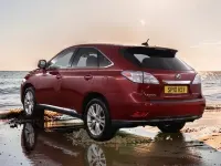 Used Lexus RX450h 2010 Red SUV