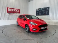 Used Ford Fiesta ST-Line 100 HP (73 kW) 2019 Red Hatchback