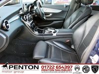 Used Mercedes C200 Premium 134 HP (98 kW) 2017 Blue Estate