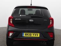 Used Kia Picanto GT-Line 66 HP (48 kW) 2018 Midnight black Hatchback