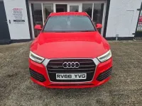 Used Audi Q3 S-line plus 184 HP (135 kW) 2016 Red SUV