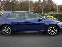 Used VW Golf VII R-line 147 HP (108 kW) 2018 Blue Hatchback