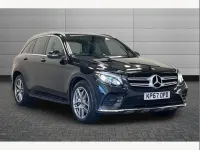 Used Mercedes GLC220 AMG Line Premium 168 HP (123 kW) 2018 Black SUV