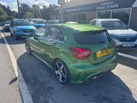 Used Mercedes A250 AMG 215 HP (158 kW) 2017 Green Hatchback