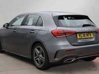 Used Mercedes A180 AMG line 116 HP (85 kW) 2018 Grey Hatchback