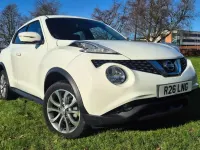 Used Nissan Juke Tekna 110 HP (80 kW) 2017 White SUV