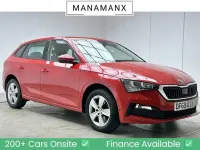 Used Skoda Scala SE 115 HP (84 kW) 2019 Red Hatchback