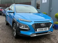 Used Hyundai Kona Premium 2018 Blue SUV