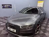 Used Audi A7 Sportback Black Edition 218 HP (160 kW) 2017 Grey Hatchback
