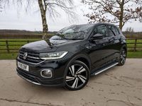 Used VW T-Cross R-line 2019 Black SUV
