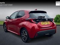 Used Toyota Yaris Hybrid Design 2022 Red Hatchback