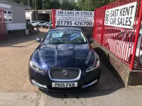 Used Jaguar XF Luxury 163 HP (119 kW) 2015 Blue Sedan