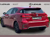 Used Lexus CT200h 136 HP (100 kW) 2018 Red Hatchback