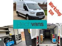 Used Ford Transit 130 HP (95 kW) 2019 White Van