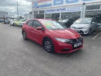 Używany Honda Civic S 120 KM (88 kW) 2014 Czerwony Hatchback