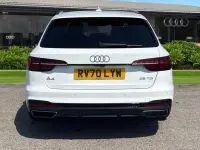 Used Audi A4 Black Edition 163 HP (119 kW) 2020 White Estate