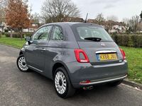 Used Fiat 500 Lounge 69 HP (50 kW) 2018 Grey Hatchback