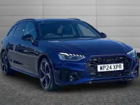 Used Audi A4 Black Edition 201 HP (147 kW) 2024 Navarra blue Estate