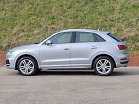 Używany Audi Q3 S-Line 150 KM (110 kW) 2018 Srebrny SUV