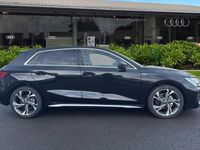 New Audi A3 Sportback S-Line 150 HP (110 kW) 2026 Black Hatchback