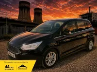 Used Ford C-MAX Zetec 120 HP (88 kW) 2016 Black MPV