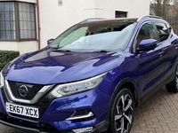 Used Nissan Qashqai Tekna 163 HP (119 kW) 2018 Blue SUV
