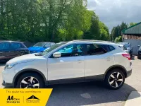 Used Nissan Qashqai N-Connecta 115 HP (84 kW) 2017 White SUV