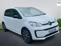 Used VW up! Black Edition 65 HP (47 kW) 2022 White Hatchback