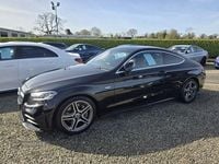 Used Mercedes C300 AMG line 245 HP (180 kW) 2020 Black Coupe