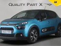 Used Citroën C3 PureTech 110 HP (80 kW) 2023 Blue Hatchback