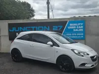 Used Vauxhall Corsa SRi 75 HP (55 kW) 2018 White Hatchback