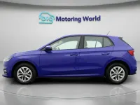 Used Skoda Fabia Comfort 110 HP (80 kW) 2023 Blue Hatchback