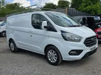 Used Ford Transit Custom Limited 130 HP (95 kW) 2021 White Van