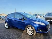 Used Ford Fiesta Titanium 2016 Blue Hatchback
