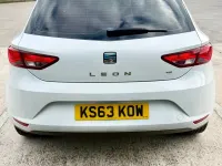 Used Seat Leon SE 105 HP (77 kW) 2013 White Hatchback
