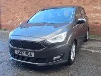 Used Ford Grand C-Max Zetec 125 HP (91 kW) 2017 Grey MPV