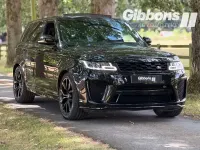 Used Land Rover Range Rover Sport SVR 566 HP (416 kW) 2021 Black SUV