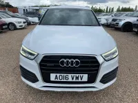 Used Audi Q3 S-line plus 184 HP (135 kW) 2016 White SUV