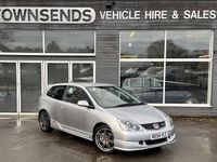 Begagnad Honda Civic Type R 197 HK (144 kW) 2004 Silver Halvkombi