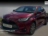 Used Toyota Yaris 116 HP (85 kW) 2021 Red Hatchback