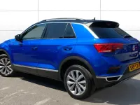 Used VW T-Roc Design 115 HP (84 kW) 2019 Blue SUV