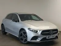 Used Mercedes A250 AMG Line Premium 218 HP (160 kW) 2021 Silver Hatchback