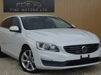 Used Volvo V60 SE Lux 2015 White Estate