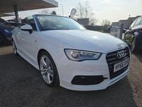 Used Audi A3 Cabriolet S-Line 2016 White Cabriolet